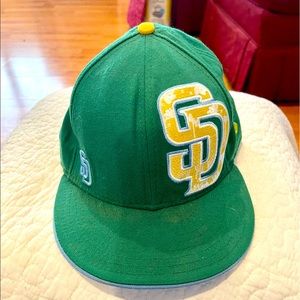 Green with a yellow SD hat.